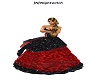 ]N[sparkle blk red gown