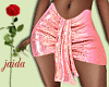 Lux Rosegold Skirt