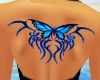 Tattoo Butterfly Blue HB
