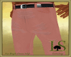 LS~Slim Coral Tux Pants