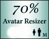 Avatar Resize Scaler 70