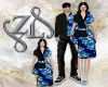 ððµ Blue Batik Dres