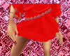 -XSSJX- Red RaRa Skirt