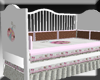 Ladybug Crib Baby Bed