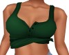 Green Rolled Up Tank Top
