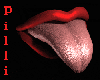 Animated kissing Tongue