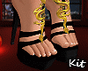 Oriental Gold Sandals