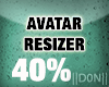 AVATAR RESIZER 40%