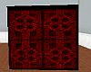 Dark Red and Black Rug