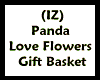 (IZ) Panda Love Basket