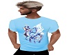 light blue dragon tee