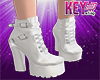 K- Layla Boots White