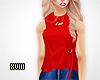 ! Strap Top Red