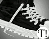 T! Black/White Kicks