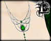 DCUK Goth Emerald Necklc