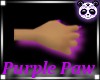 purple anyskin paw claws