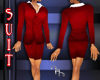 B*Red Wool Suit