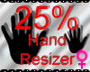 *M* Hand Scaler 25%