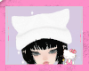 |O| White beanie Nyan~