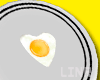 Egg Heart  White