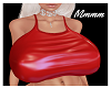 !++A Red Leather TankTop
