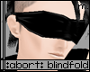 :a: Blck PVC Blindfold M