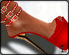 Lg-Inara Red Sandals