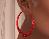 Animated Red Earrings