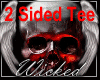 Wicked 2Sided Skull Tee