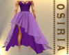 Gown Purple Glitter