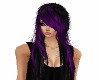 Black/Purple Emo hair