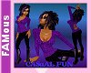 [FAM] Purple Bodysuit