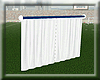 White Curtains with trig