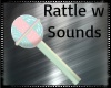 Baby Rattle w Sounds M/F