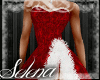 *S* Xmas Red Gown