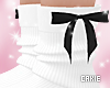 White Socks + Bows