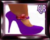 Classic purple heel