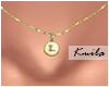 |K Tiny Necklace L
