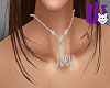 Joey Silver F necklace