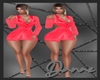 Conjunto Falda rojo