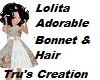 Lolita Bonnet & Hair