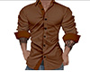 Brown Button Down Shirt