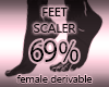 Foot Scaler Decrease 69%