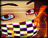 glitched checkered mask