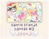 sanrio friends canvas #3