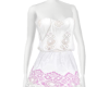 spring lace dress white