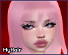 Celeste pink + bangs