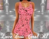 Lace Dress Coral Rl