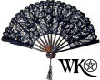 [WK] Black Lace Fan