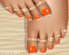 C~Orange SummerHeat Feet